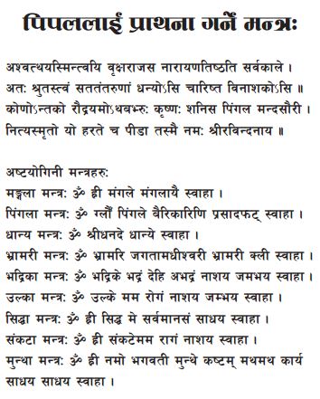 Pipal Prarthana